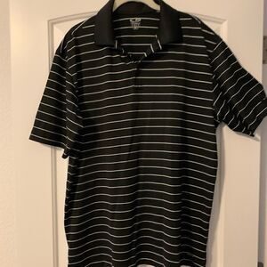 Champion-Men’s Golf Polo Striped Short Sleeve Shirt Size Large